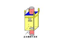 南京正方型四个吊耳袋